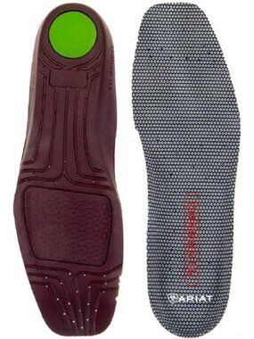 Ariat Pro Performance Womens Shoe Insoles Size 6 Wide Square Toe Heel Cushioning